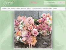 Tablet Screenshot of imperialflowershop.ca